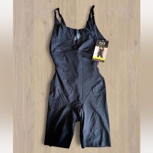 Maidenform Flexees Open-Bust "Wear Your Own Bra" (WYOB) firm control bodysuit S